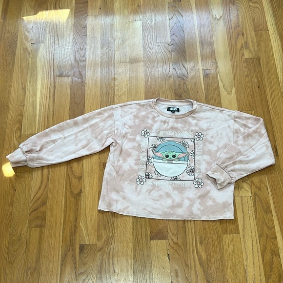 Girls Star Wars themed sweatshirt size 10/12 - Picture 1 of 3